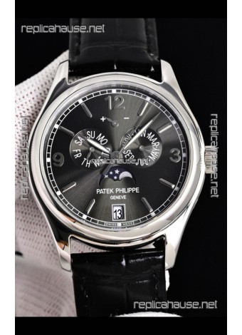 Patek Philippe Complications 5146 Annual Calendar Grey Dial Swiss Replica Watch