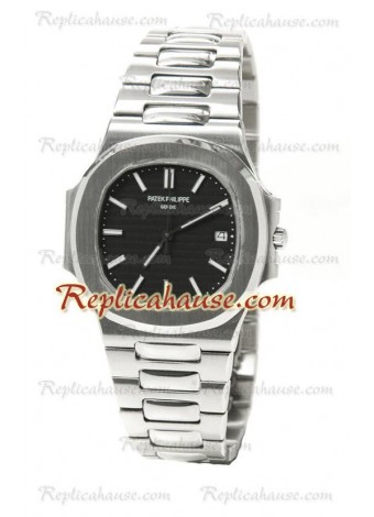 Patek Philippe Mens Swiss Nautilus Wristwatch PTPHP131