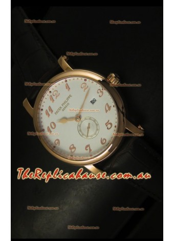 Patek Philippe Calatrava Rose Gold Timepiece Japanese Movement