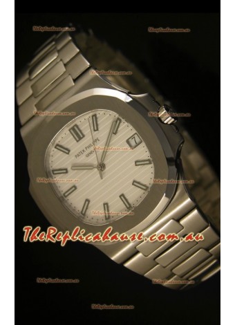 Patek Philippe Nautilus 5711 Jumbo Swiss Timepiece White - 1:1 Ultimate Mirror Replica
