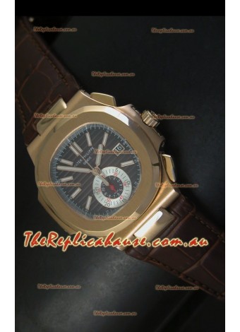 Patek Philippe Nautilus 5980 Black Dial - 1:1 Ultimate Mirror Replica