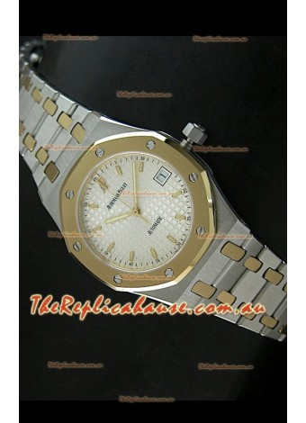 Audemars Piguet Royal Oak Swiss Watch Two Tone Gold/Steel Plating - MIRROR REPLICA