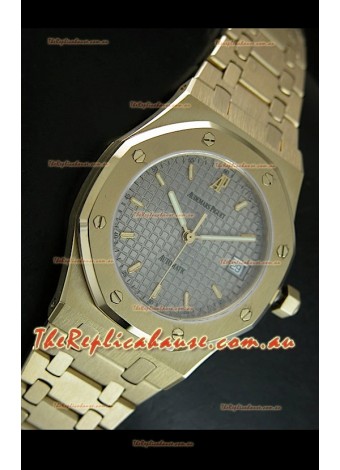 Audemars Piguet Royal Oak Swiss Watch Gold Plating - MIRROR REPLICA