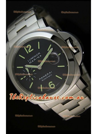 Panerai Luminor Marina PAM299K Swiss Watch in Steel Strap