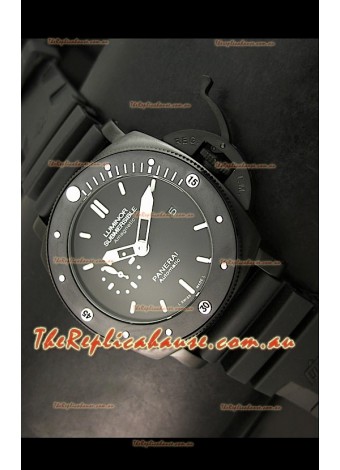 Panerai Luminor Submersible PAM389 Japanese Replica Watch FULL PVD