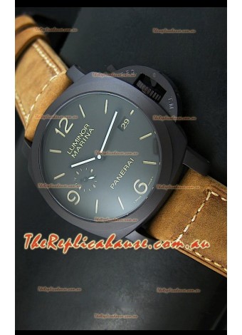 Panerai Luminor Marina 1950 PAM386 Composite DLC Swiss Replica Watch
