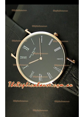 Patek Philippe Calatrava Ulta-Thin Japanese Replica Watch - 4MM Thick