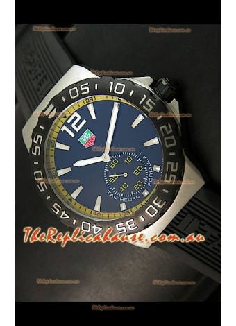 Tag Heuer Formula 1 Japanese Replica Watch in Quartz Movement - Yellow Dial Borders