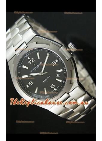 Vacheron Constantin Overseas Swiss Replica Watch - 1:1 Mirror Replica - Black Dial