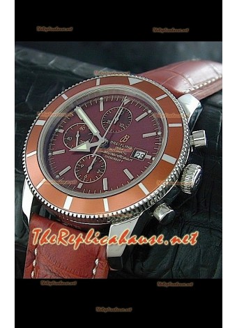 Breitling SuperOcean Swiss Watch in Brown 