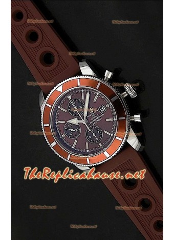 Breitling Steelfish SuperOcean Heritage Swiss Watch in Brown 