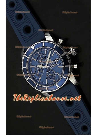 Breitling Steelfish SuperOcean Heritage Swiss Watch in Blue 