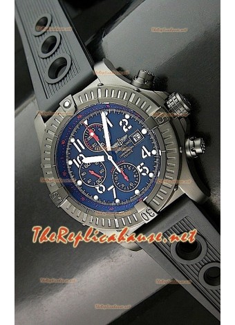 Breitling Avenger Blacksteel Superlume Swiss Watch - 1:1 Ultimate Mirror Replica