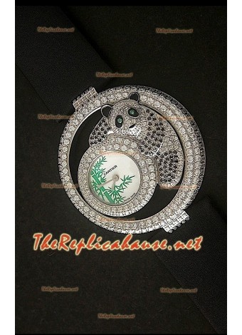 Le Cirque Animalier de Cartier Swiss Replica Watch with Genuine Swarovski Crystals
