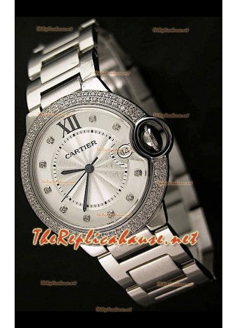 Ballon De Cartier Mid Sized Quartz Watch - 36MM