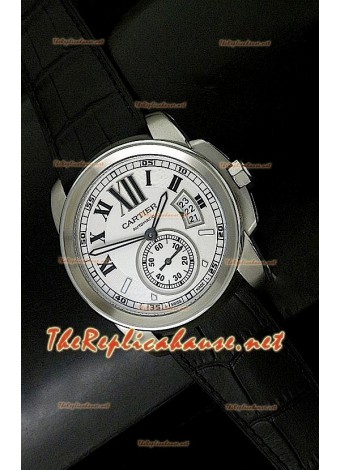 Swiss Calibre De Cartier Replica Watch- 1:1 Ultimate Mirror Replica Watch