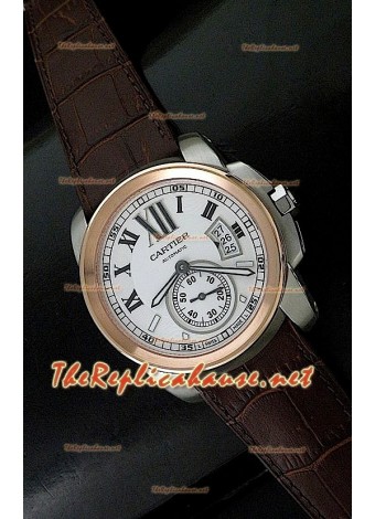 Swiss Calibre De Cartier Replica Watch- 1:1 Ultimate Mirror Replica Watch
