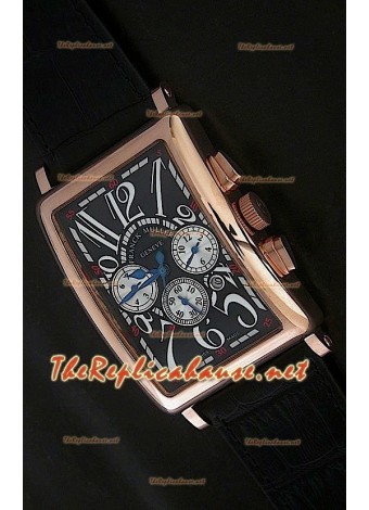 Franck Muller Long Island Gold Plated Watch