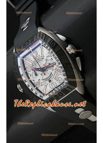 Franck Muller Conquistador Singapore GP Edition Steel Watch