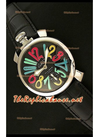 GaGa Milano Manuale Watch in Steel - 48MM 