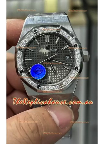 Audemars Piguet Royal Oak 37MM Grey Dial Watch in 3120 Movement - 1:1 Mirror Replica