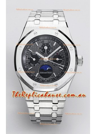 Audemars Piguet Royal Oak Perpetual Calendar Swiss Replica 904L Steel - Grey Dial 