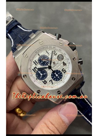 Audemars Piguet Royal Oak Offshore Chronograph White Dial 904L Steel 1: 1 Mirror 3126 Movement
