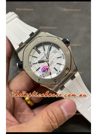 Audemars Piguet Royal Oak 1:1 Ultimate Swiss Replica Watch White Dial Cal.3120 Movement