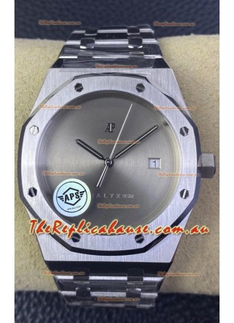 Audemars Piguet Royal Oak 1017 ALYX 9SM Edition Swiss Replica Watch - Dark Grey Steel Dial 