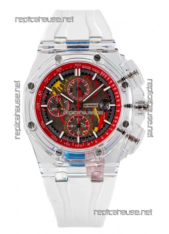 Audemars Piguet Royal Oak Offshore AET Remould LOCHAGOS Sapphires Casing Swiss Replica Watch 