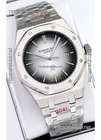 Audemars Piguet Royal Oak Jumbo Extra Thin Edition Watch in Grey Dial - 39MM in 904L Steel Case