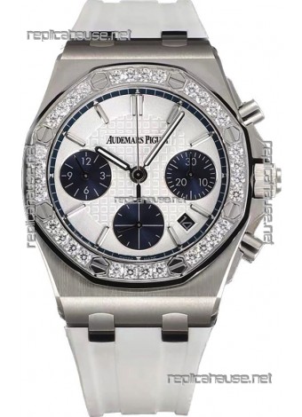 Audemars Piguet Royal Oak Offshore White Dial Chronograph 37MM - Swiss Replica Watch 