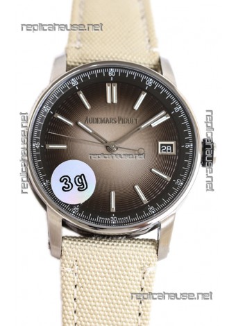 Audemars Piguet CODE 11.59 1:1 Mirror Swiss Replica Watch in Brown Dial  