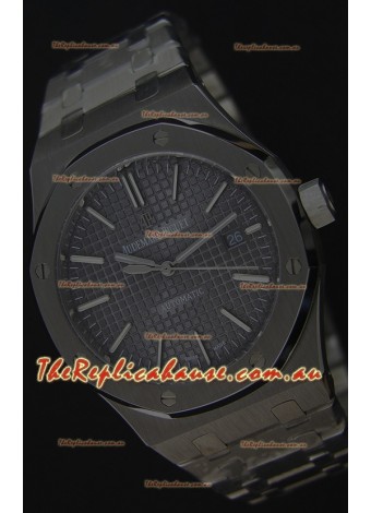 Audemars Piguet Royal Oak 41MM Grey Dial Steel Strap - 1:1 Mirror Ultimate Edition