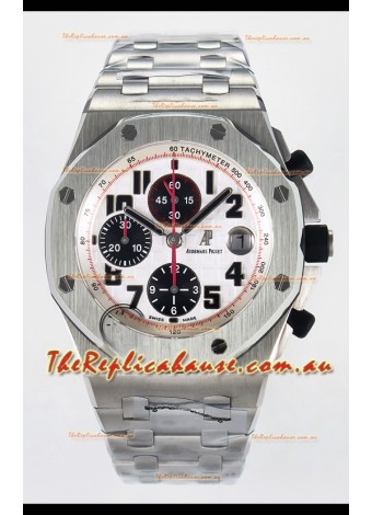 Audemars Piguet Royal Oak Offshore PANDA Chronograph 1:1 Super Clone Replica Watch - 904L Steel