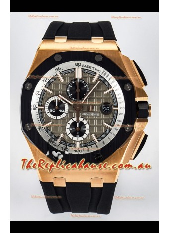 Audemars Piguet Royal Oak Offshore Pride of Germany 1:1 Super Clone Replica Watch - Rose Gold