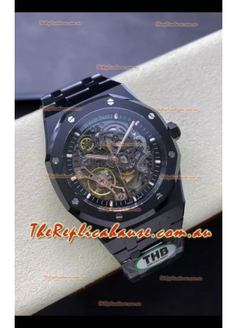 Audemars Piguet Royal Oak Double Balance Wheel Openworked Edition Ceramic 1:1 Superclone Replica Watch
