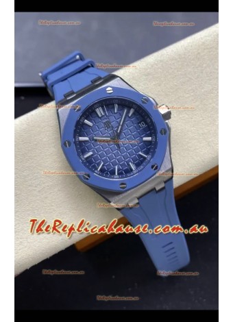 Audemars Piguet Royal Oak Offshore 15605SK Blue 1:1 Mirror Replica Watch 43MM