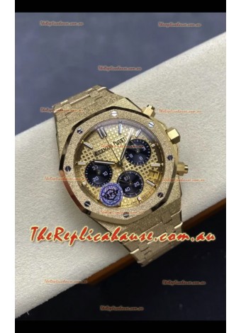 Audemars Piguet Royal Oak 26240 Frosted Yellow Gold 1:1 Mirror Swiss Replica