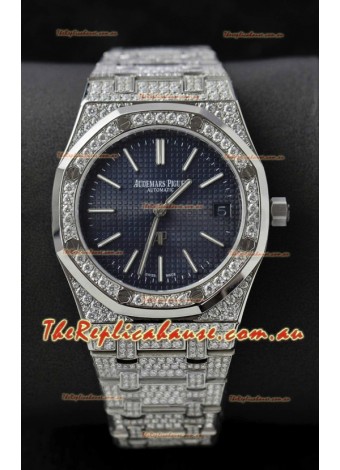Audemars Piguet Royal Jumbo Oak Extra Thin IECED OUT Swiss Replica - 1:1 Mirror Replica Watch 904L Steel Casing