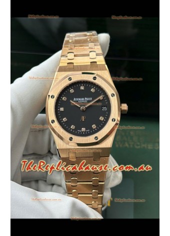 Audemars Piguet Royal Oak Jumbo Extra-Thin Rose Gold 1:1 Mirror Swiss Replica Watch