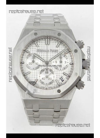 Audemars Piguet Super Clone Royal Oak 26240 Replica Watch White Dial 