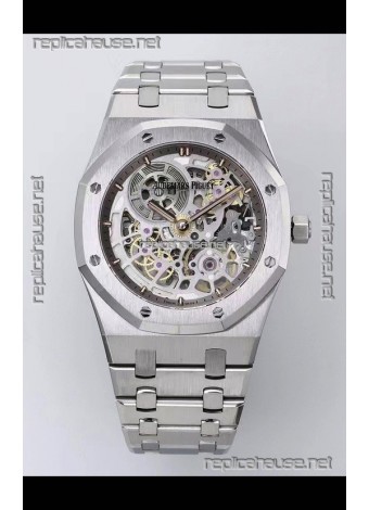 Audemars Piguet Super Clone Royal Oak Jumbo Extra-Thin Steel Casing Watch 