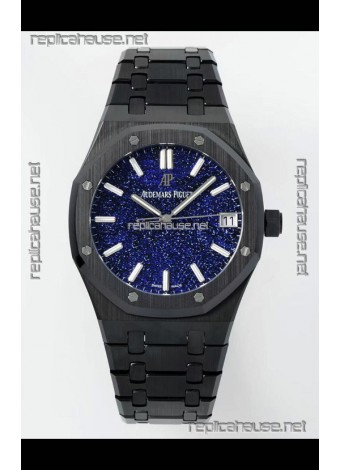 Audemars Piguet Royal Oak 15500 Black Ceramic Starry Dial Super Clone Replica Watch 