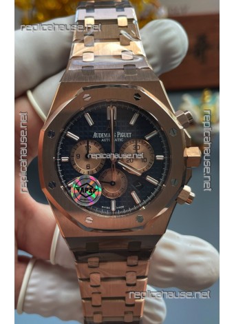 Audemars Piguet Super Clone Royal Oak Chronograph 26331OR Blue Dial Watch 