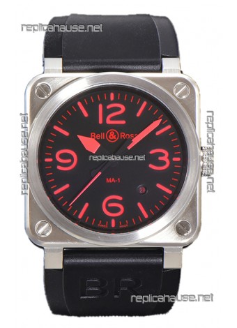 Bell and Ross BR03-92 MA-01 Red Indicators Edition Swiss Replica Watch