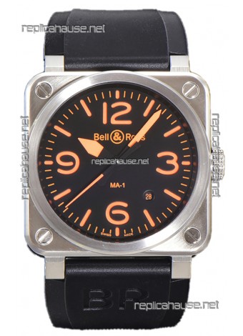 Bell and Ross BR03-92 MA-01 Orange Indicators Edition Swiss Replica Watch