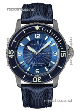Blancpain Fifty Fathoms Automatique Titanium Edition Swiss Replica Watch in 1:1 Mirror Quality
