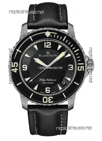 Blancpain Fifty Fathoms Automatique Titanium Edition Swiss Replica Watch in 1:1 Mirror Quality