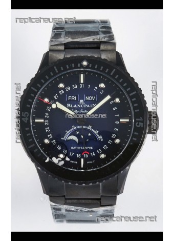 Blancpain Bathyscaphe Ceramic Casing Superclone Watch in Blue Dial 